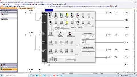 Kết nối PLC mitsubishi Q với máy tính qua cổng ethernet (QJ71E71-100)