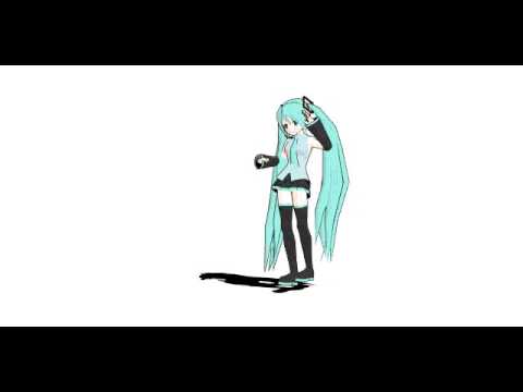 サイレントマジョリティー初見でミクで踊ってみた　初音39
