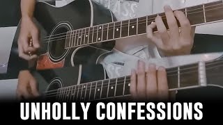 Unholy Confessions - Avenged Sevenfold (Aldiva Bintang Cover Acoustic Instrumental Karaoke)