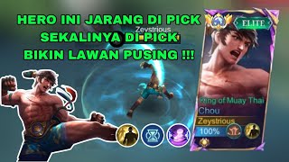 INI DIA ROAMER HIGH MEKANIK !! | BUILD & EMBLEM CHOU ROAM TERBARU !! | GAMEPLAY CHOU ROAM ~ MLBB