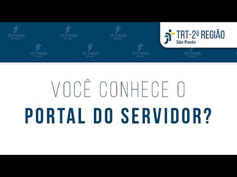 Você conhece o Portal do Servidor?