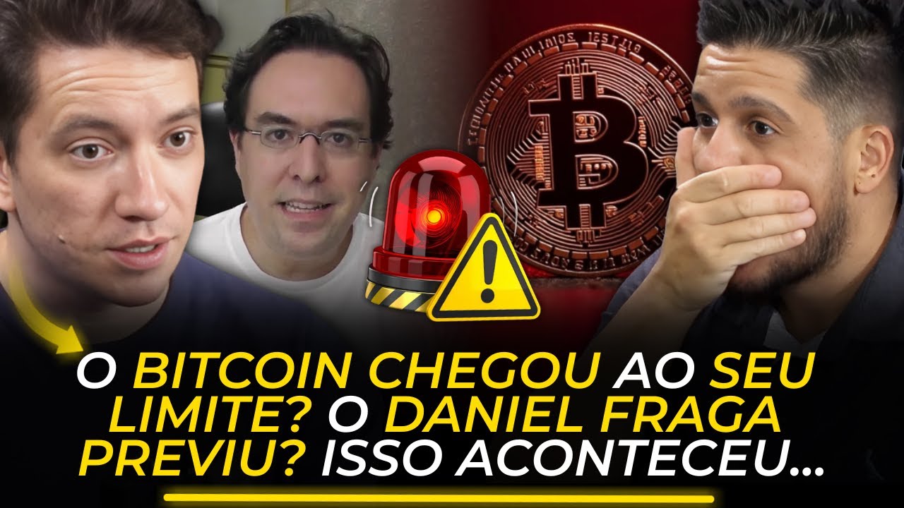 O BITCOIN CHEGOU NO LIMITE? VOU TE CONTAR A VERDADE... com Luan no Tubacast.