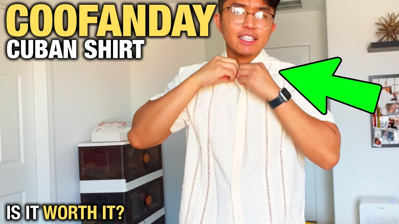 I Tried This COOFANDY Men's Cuban Guayabera Shirt