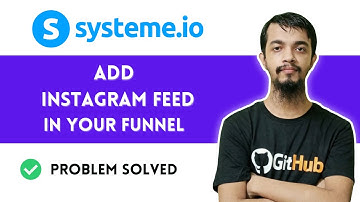 How to add Instagram Feed Carousel in Systeme.io Funnel 👉 Systeme.io Tutorial