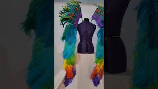 Creating a Feathered Carnival Backpack