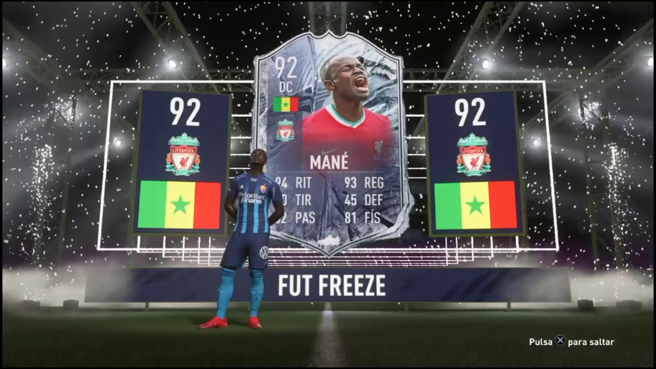 SOBRE x25 +83 | MANE FUT FREEZE | iconswap | FIFA 21