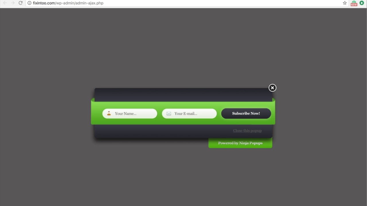 Ninja Popups Wordpress plugin review