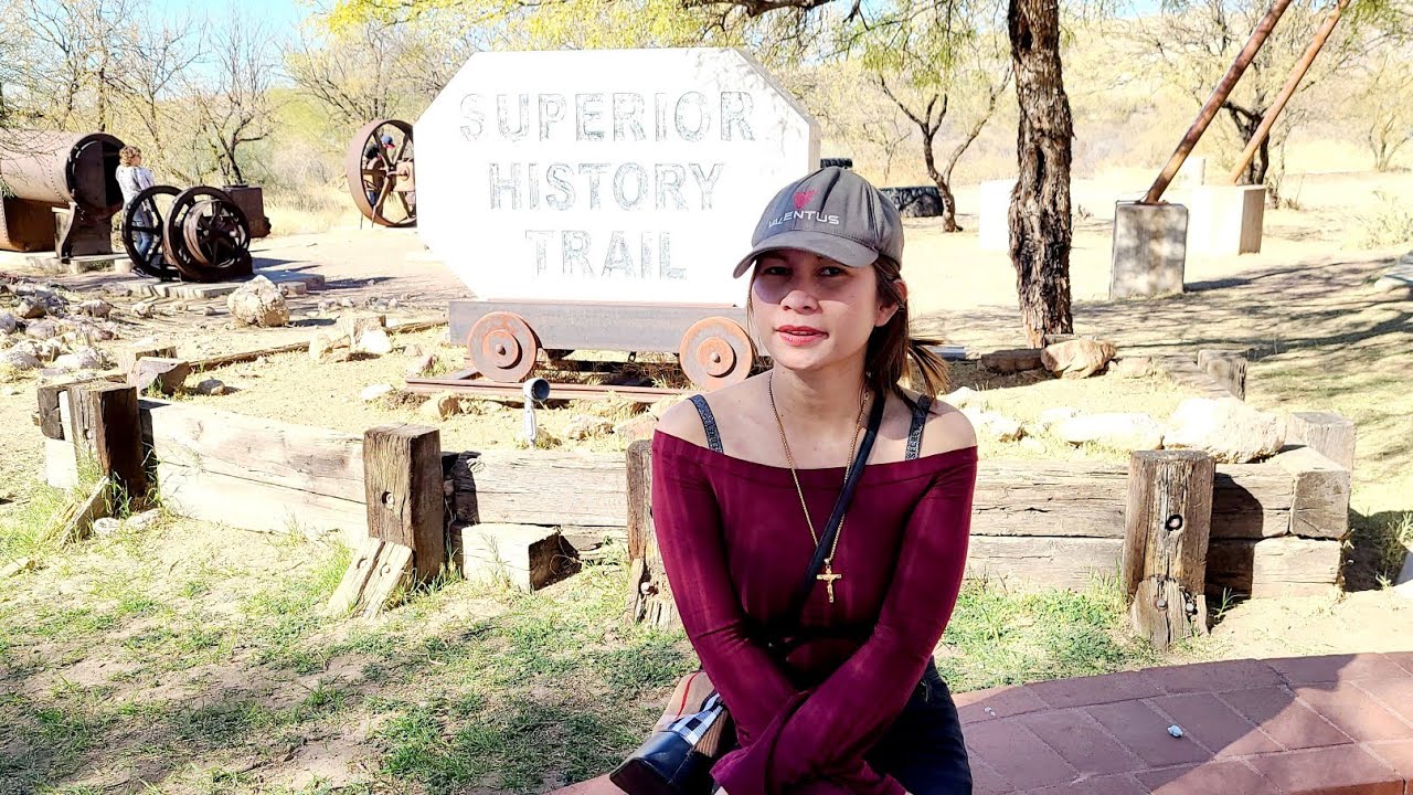 Superior History Trail in Arizona | Kids Park & Playground | Heavy Equipment in 1880's (Valentus)