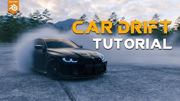 CAR DRIFT 3D ANIMATION TUTORIAL | Blender | FREE PROJECT FILE