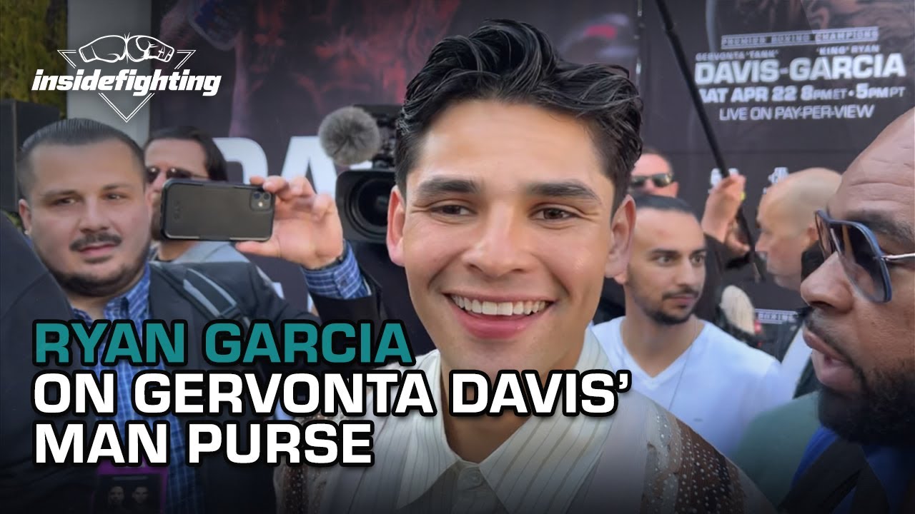 Ryan Garcia Clowns Gervonta Davis for Wearing a Purse, 'Tank's a Little