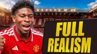 I Rebuilt Man United in ONE SEASON With REALISTIC Tactics & Transfers!