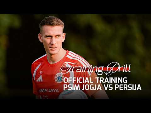 PERSIAPAN AKHIR! Official Training Persija Jelang Hadapi PSIM Jogja | Training Drill