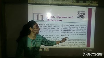 Class 6 | Science | Ch 11: Light, Shadows and Reflections | part1 | ncert