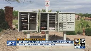 San Tan Valley neighborhood demanding answers about mail incident