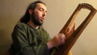 Video thumbnail of "Rains of Castamere on Trossingen Lyre"