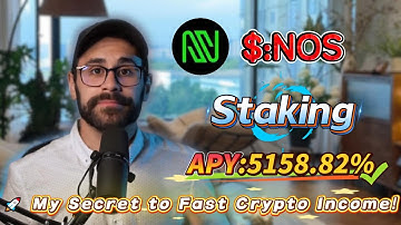 🚀 Real staking test on Solana NOS — 5158.82% APY, no risk, rewards hit fast!