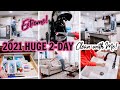 2021 HUGE 2-DAY CLEAN WITH ME | EXTREME CLEANING MOTIVATION | CLEANING ROUTINE | Amy Darley