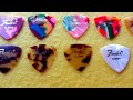 Vintage Guitar Picks - 6. 7 Fender Custom Shop and other Rare series