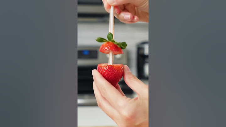 The Only Strawberry Hack You'll Ever Need! 🍓