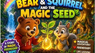 Bear & Squirrel and the Magic Seed 🌱🐻🐿️ | Magical Adventure for Kids