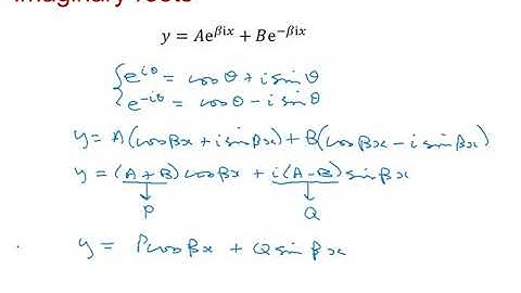 Edexcel Core Pure: Second order differential equations 1-6