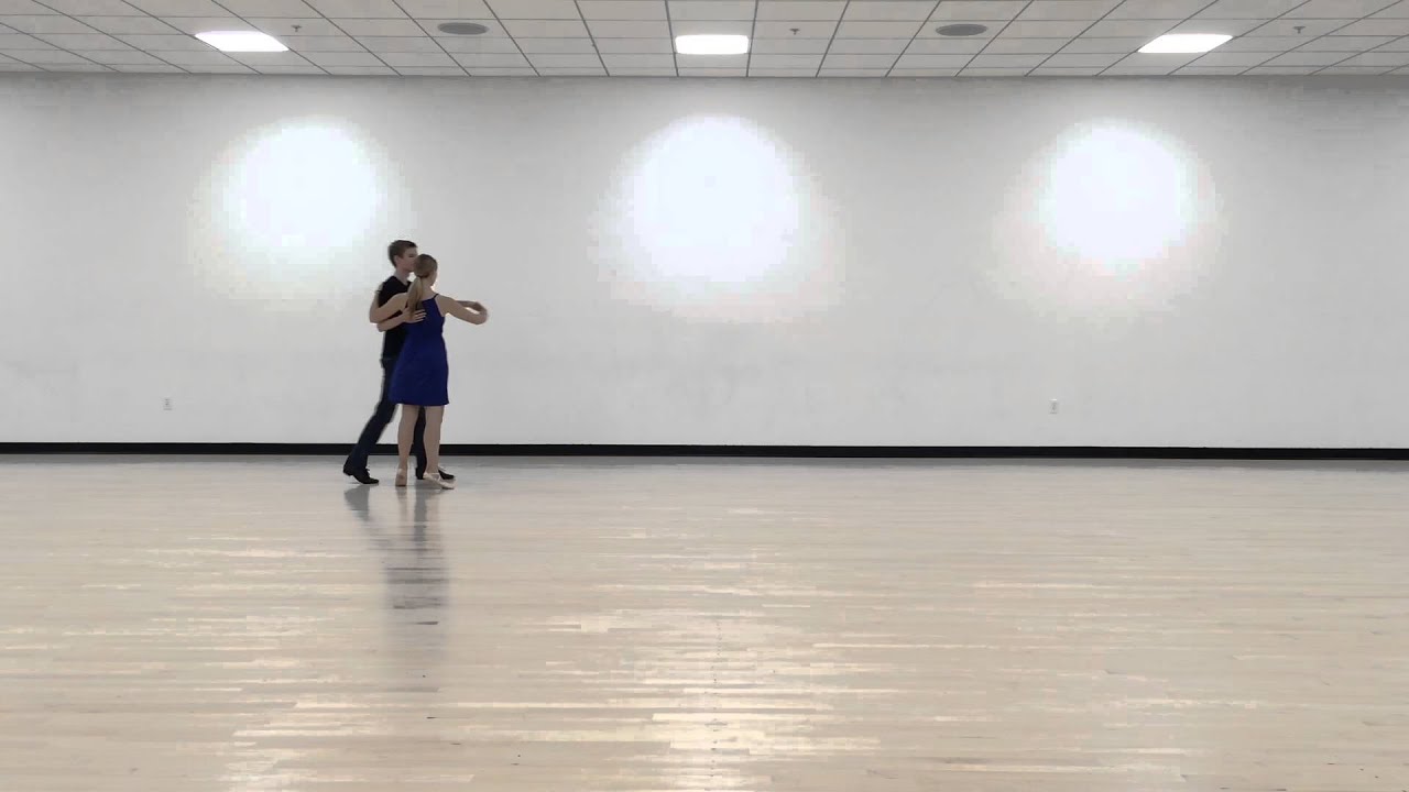 Cross-Step Waltz - Inside Turn with Grapevine Recovery - YouTube