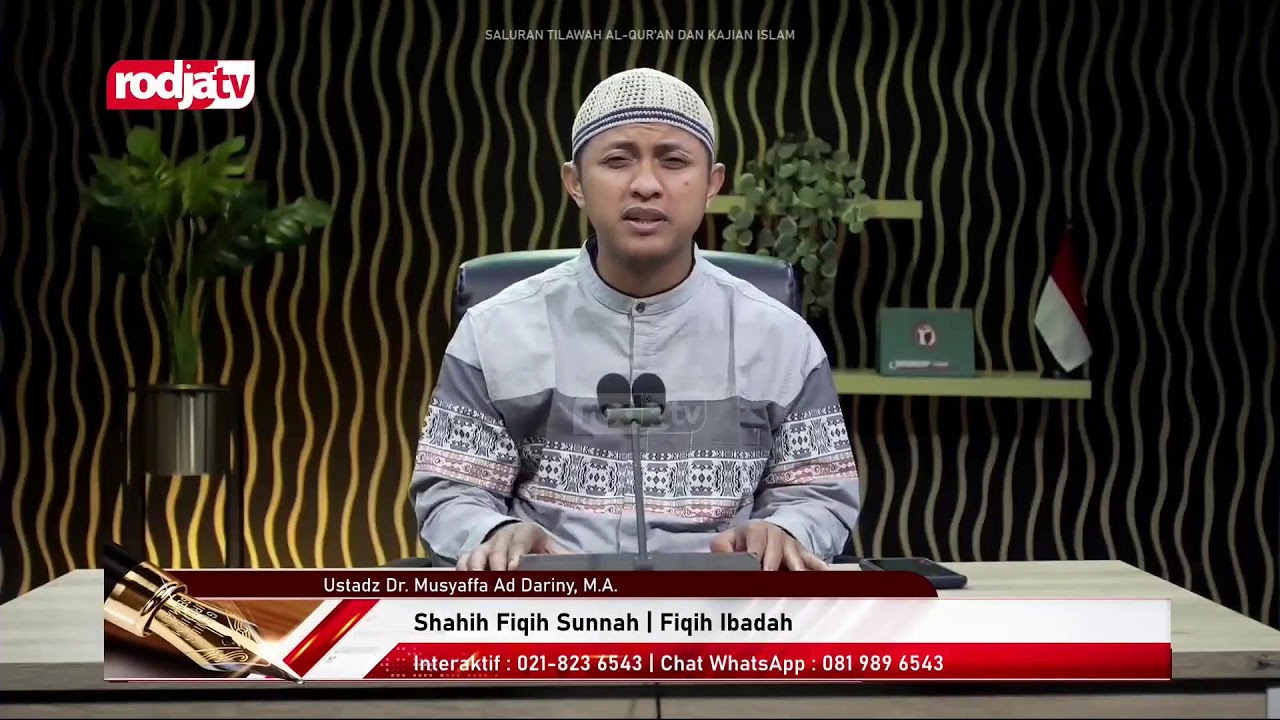 [LIVE] Ustadz Dr. Musyaffa Ad-Dariny, M.A.