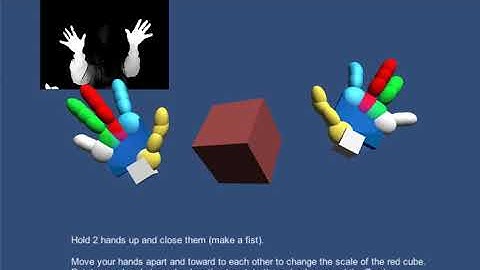 Intel Realsense SDK2.0 - Unity Sample 2. Rotation & Scale