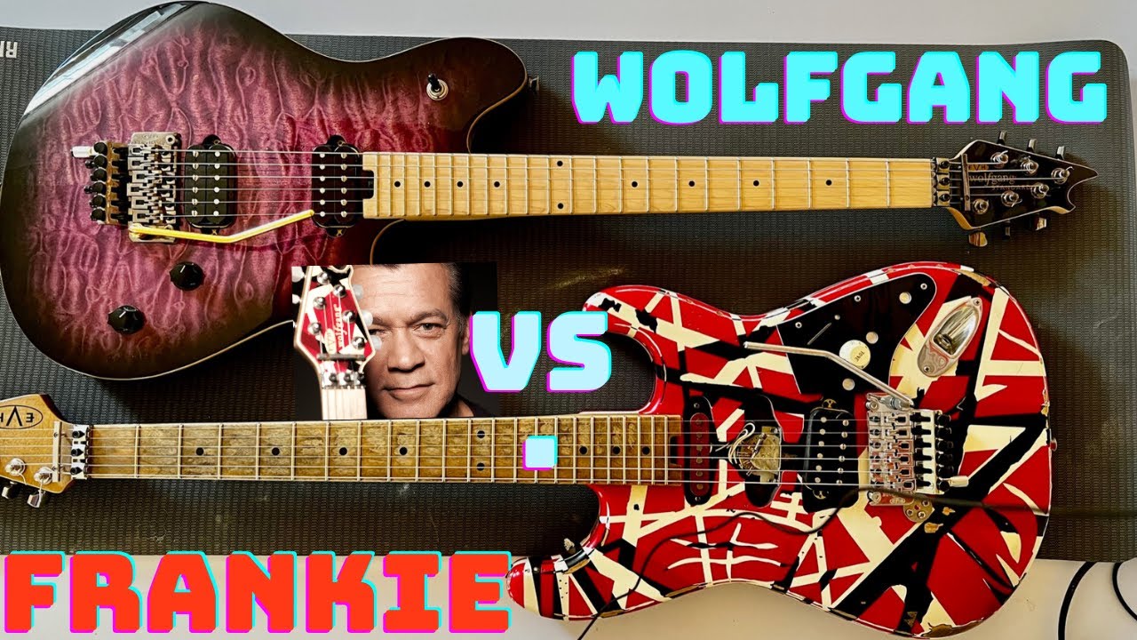 EVH Wolfgang VS EVH Frankie - Same Pickups But Do They Sound Different??