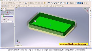 SolidWorks Surface to Solid Tutorial | Thicken & Knit Surface