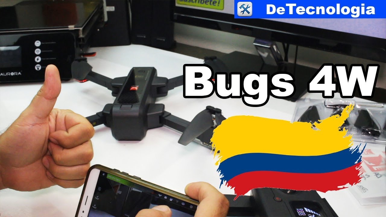 drone MJX Bugs 4W manual configuracion español - venta de drones cali colombia