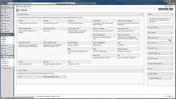 Dottoro Theme - Widgets and Widget Areas