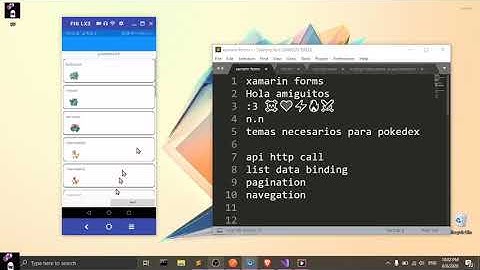 Introduccion   Xamarin Forms Pokedex Application Introduction