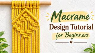 Details Macrame Design Tutorial | Easy Macrame Design for Beginners | Macrame Design for Beginners Class 465 News