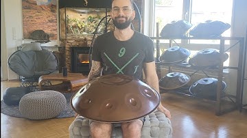 Calming Handpan Performance on Mr.Pans C# Pygmy | Relaxing Music for Meditation