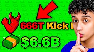 Kick a Lucky Block, But I have CUSTOM KICK..