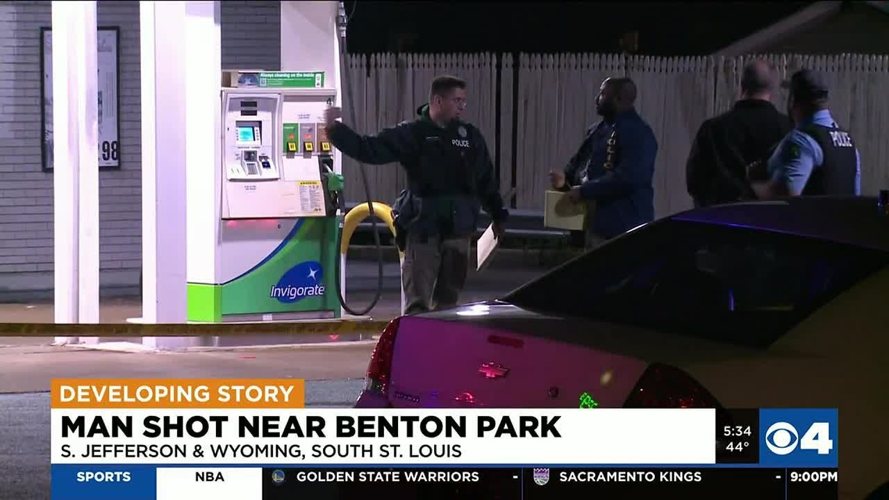 Man shot, injured in South St. Louis City - YouTube