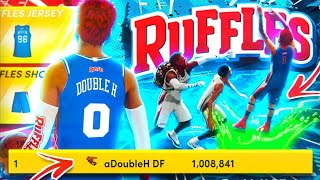 I WON THE 1ST RUFFLES ON NBA2K21! WINNING UNLIMITED BOOSTS & RUFFLES JERSEY W/ THE BEST GUARD BUILD!