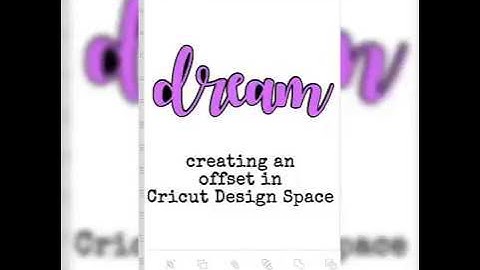 How to Create an Offset in Cricut Design Space