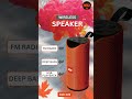 Wireless Super Bass Speaker 😎 #audio #wirelessspeaker  #music #musiclovers #trending #ytshorts