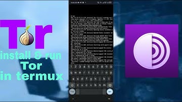 How to install and activate tor in termux