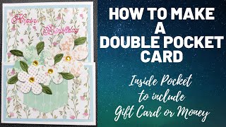 How to Make a Double Pocket Card - Basic Instructions