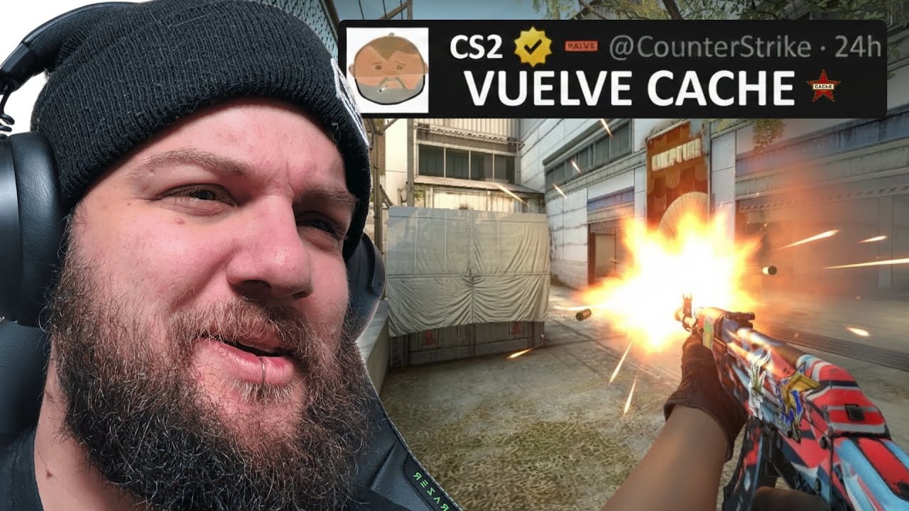 CACHE está por volver a CS (y juego el mapa en CS:GO)