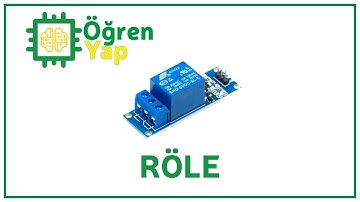 Arduino ile Röle Kullanımı - Röle ile 220V Lamba Kontrolü
