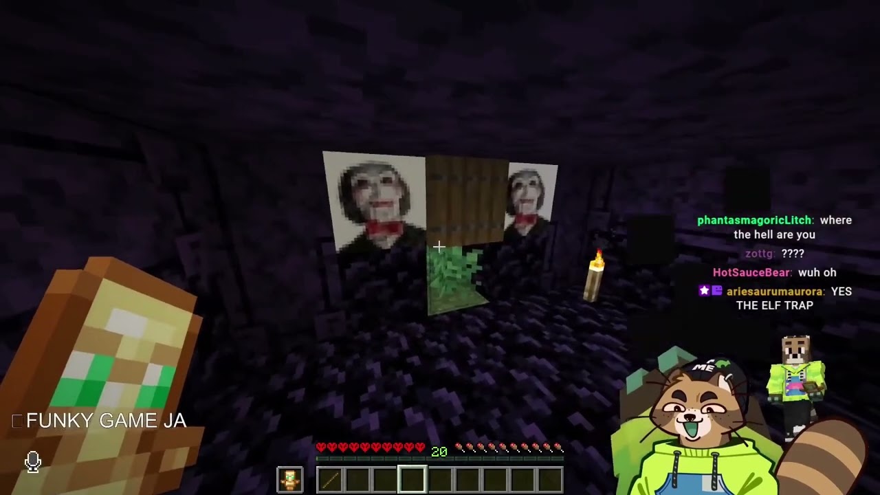 [balloon smp] gibson gets saw trapped