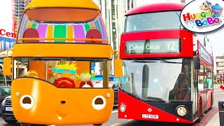 Wheels On The Bus Plus Lots More Nursery Rhymes - Cute 3D Animations &amp; Real Life London Buses