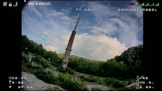 Tiny Trainer HD - Cruising an Abandoned Government Plant with HDZero Freestyle VTX V2 - 200mw