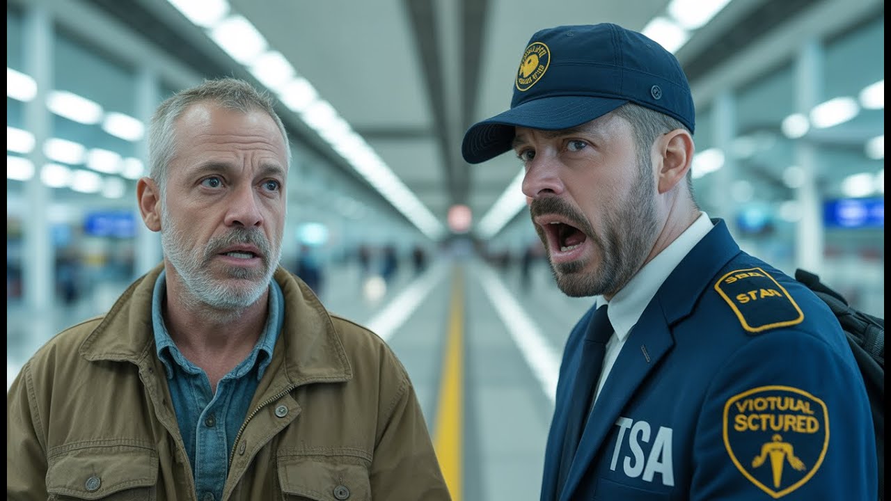 TSA Agent Humiliates Homeless Veteran – Shocking Airport Moment