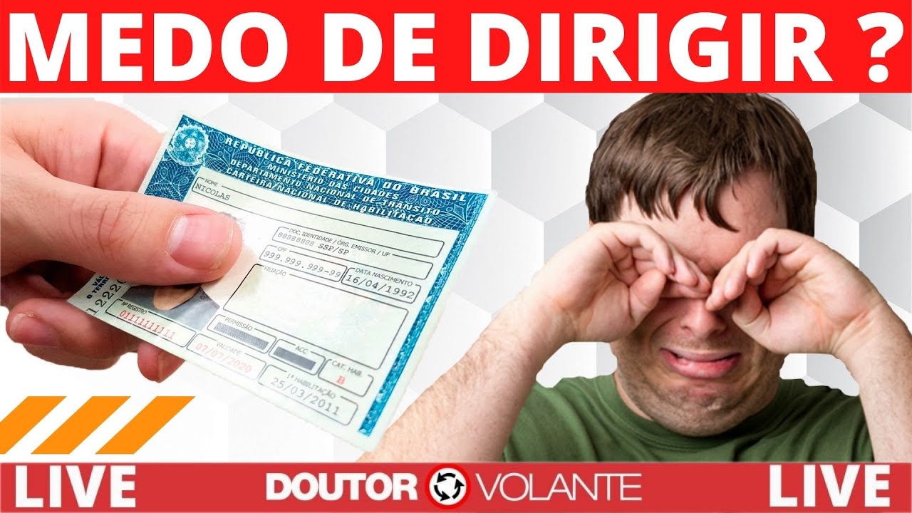 PORQUÊ VOCÊ TEM MEDO DE DIRIGIR ? - DR VOLANTE AUTO ESCOLA ONLINE AO ...