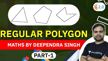 All Competitive Exams | Maths by Deependra Singh | Regular Polygon (Part-1)